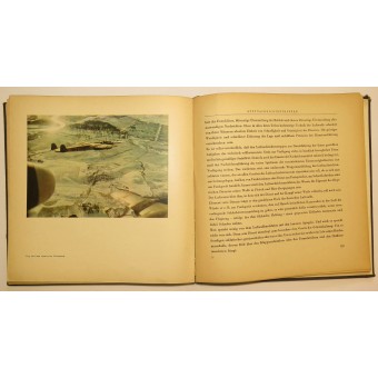 Fliegende Front, 1942, Vollfarbiges, stark illustriertes Buch. Espenlaub militaria